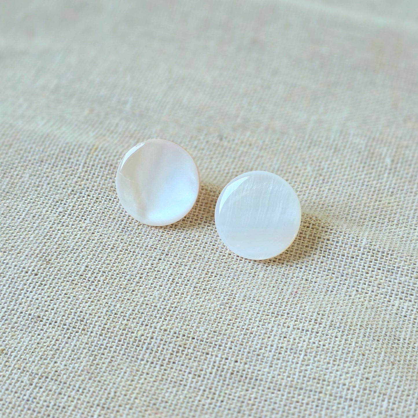 Earrings Shell Pearls