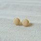 Earrings Nude Button