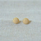 Earrings Nude Button