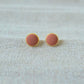 Earrings Terra Button