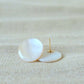 Earrings Shell Pearls
