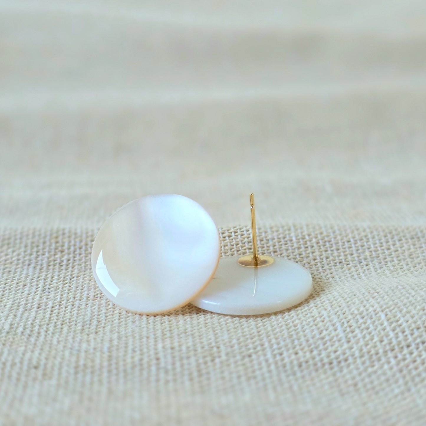 Earrings Shell Pearls