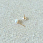 Earrings White Mini Pearl