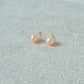 Earrings Peach Mini Pearl