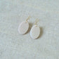 Earrings Sand Storm Oval