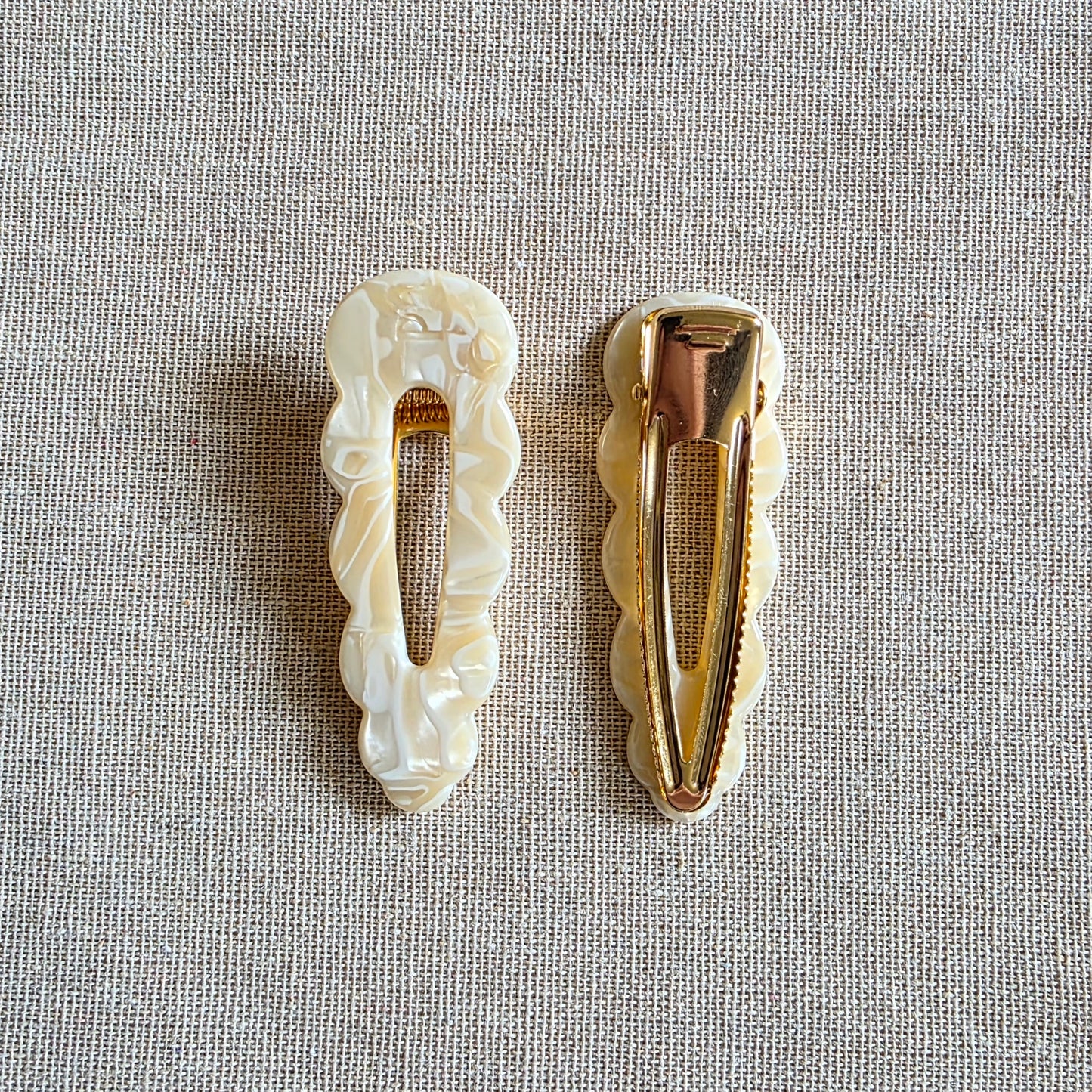 Hair Clips Popcorn