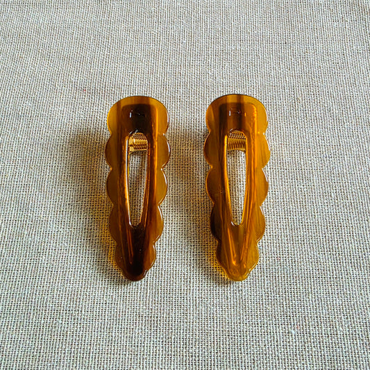Hair Clips Ebony