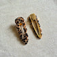 Hair Clips Leopard