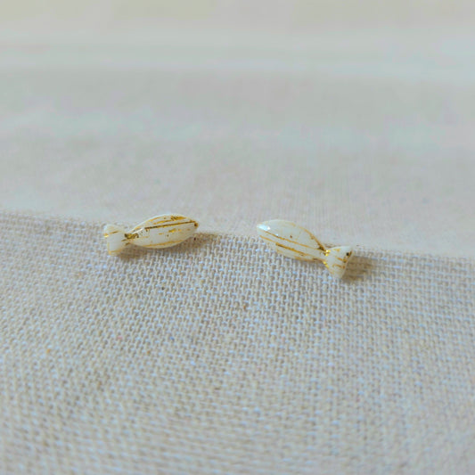 Earrings Rustic Sardine