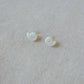 Earrings Milky Spiral